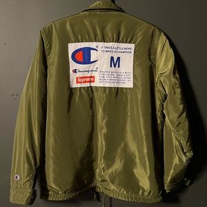 Supreme X champion jacket